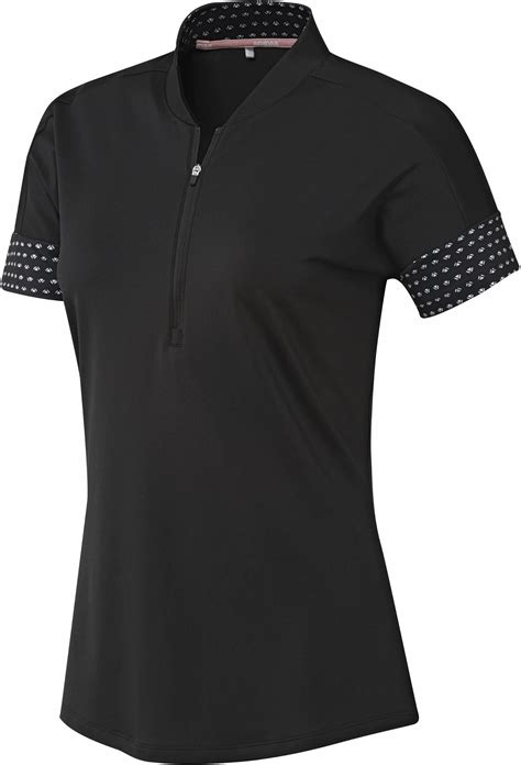 adidas damen poloshirt schwarz|schwarze Poloshirts für Damen .